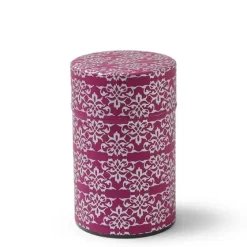 Discount MIYA Company Tea Canister Fuschia/Silver Bar