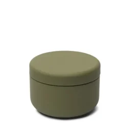 New MIYA Company Tea Canister Petite Olive Green 30G