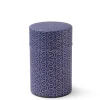 Best MIYA Company Tea Canister Purple/Gold Hemp