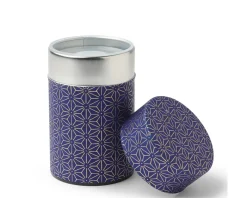 Best MIYA Company Tea Canister Purple/Gold Hemp
