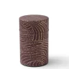 Discount MIYA Company Tea Canister Purple/Gold Swirl