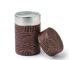 Discount MIYA Company Tea Canister Purple/Gold Swirl