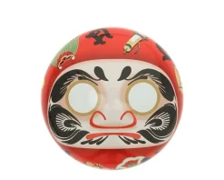 New MIYA Company Tea Canister Red Daruma 