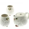 Best MIYA Company Tea Set Owl White
