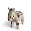 Clearance MIYA Company T-Lab Wooden Animal - Zebra