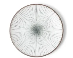 Outlet MIYA Company Tokusa Gray 10" Plate