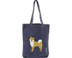 MIYA Company Tote Bag Shiba Navy