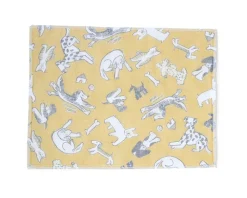 Discount MIYA Company Towel Fuukin Dogs Yellow