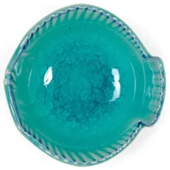 Sale MIYA Company Turquoise Blue Fish 3.5" Bowl
