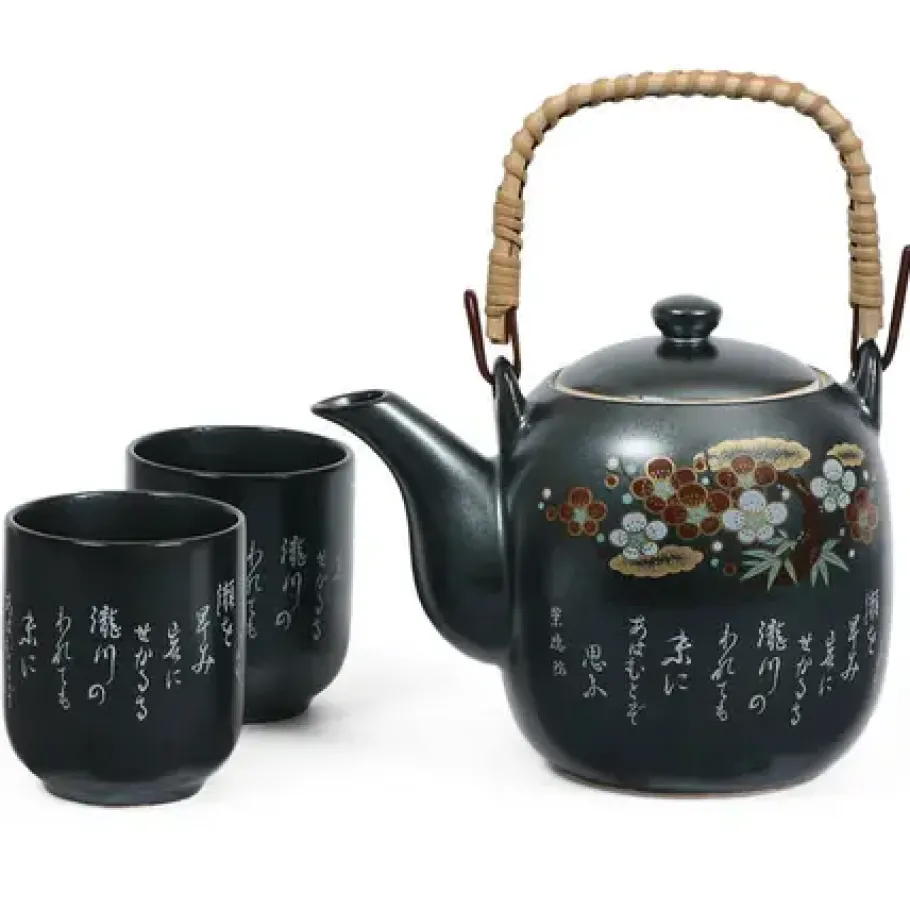 Online MIYA Company Ume Poem Tea Set