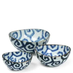 Clearance MIYA Company Uzu Karakusa Nested Bowl Set