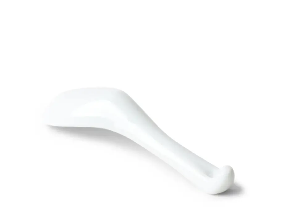 Outlet MIYA Company White Porcelain Soup Spoon With Stopper
