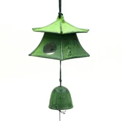 Hot MIYA Company Wind Chime Lantern Green 2-5/8"