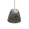 Clearance MIYA Company Wind Chime Owl Brown