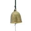 Clearance MIYA Company Wind Chime Temple Bell Gold Xl