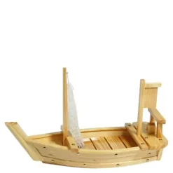 Online MIYA Company Wooden Sashimi Boat 29"