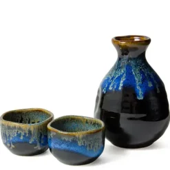MIYA Company Yuugata Glaze Sake Set